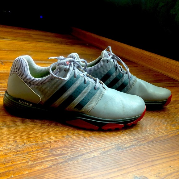 adidas Other - Adidas Gray and Black Golf Shoes with Modern Design